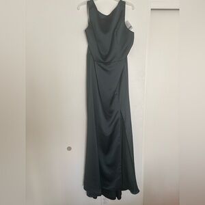 NWT Hunter Amsale Satin Dress MSRP $300